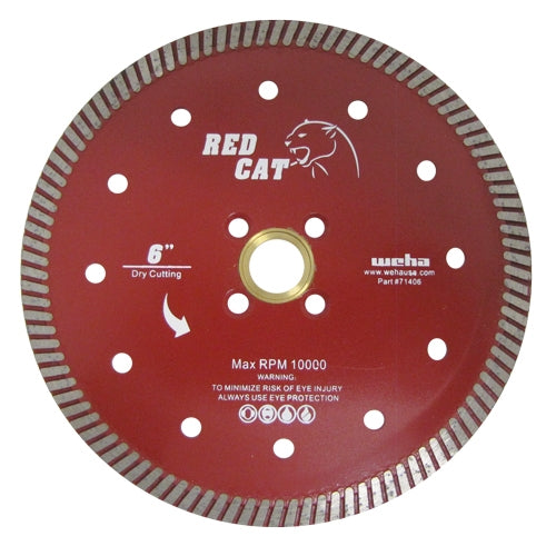 Red Cat Turbo Diamond Blade 5-7 Inch for Granite and Stone Cutting