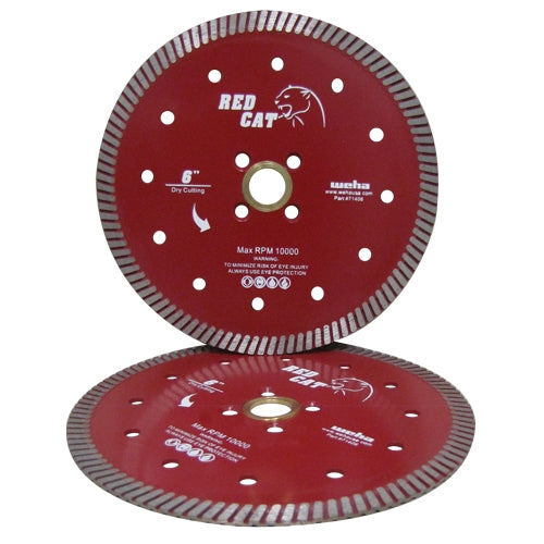 Red Cat Turbo Diamond Blade 5-7 Inch for Granite and Stone Cutting