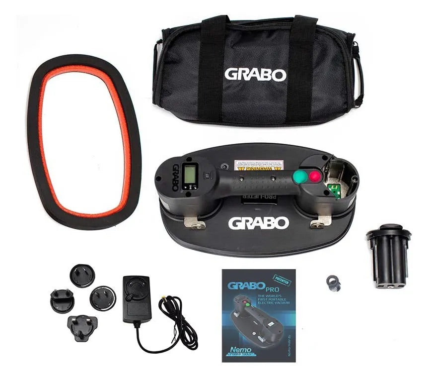 Grabo Pro Lifter 20 Electric Vacuum Suction Cup Lifter with Digital Display NEW