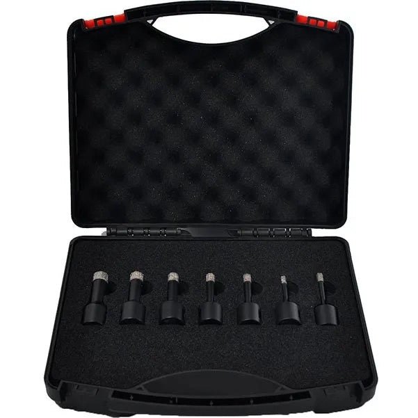 Hole Shot Dry Core Bit Small (7 Piece Kit w/ Carrying Case)