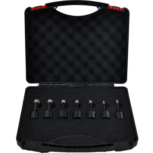 Hole Shot Dry Core Bit Small (7 Piece Kit w/ Carrying Case)