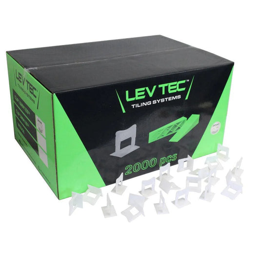 LEVTEC 1/16" Leveling Clip 2000 pc/bulk box