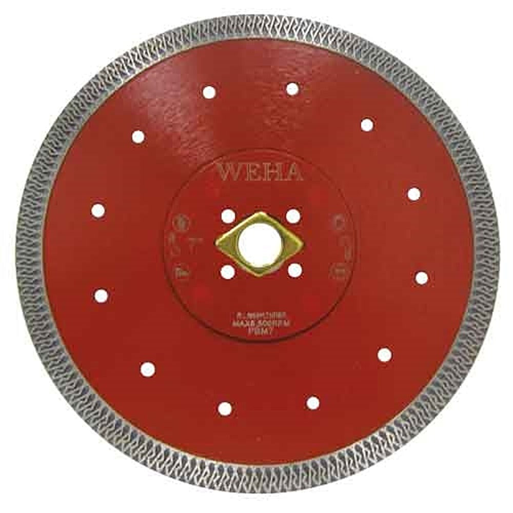 Weha Ceramica 7 Inch Mesh Diamond Blade for Ceramic Stone Cutting